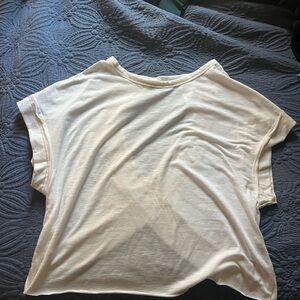 Casual Cream Women's Top